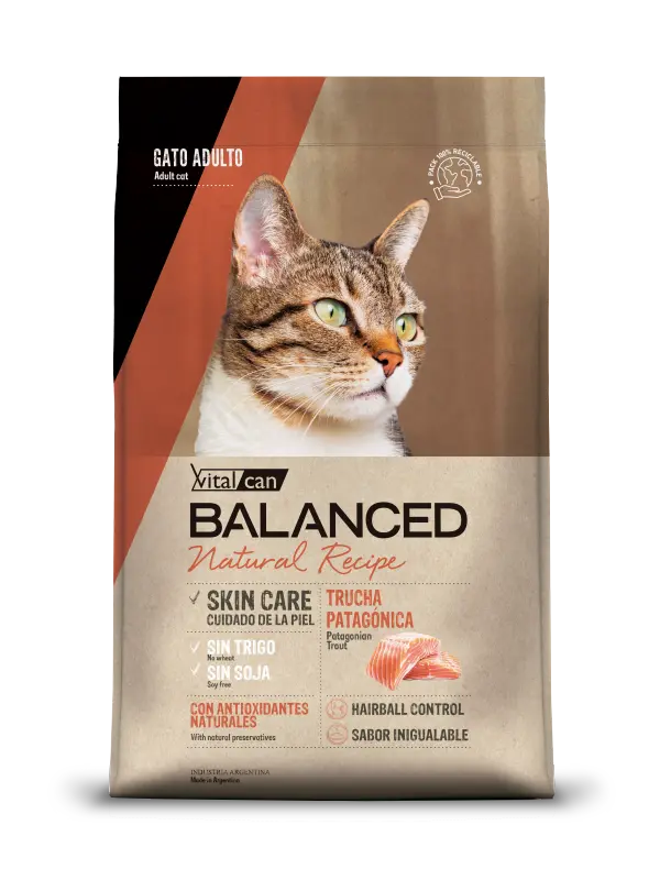 Balanced Gato Natural Recipe Trucha Patagonica 
