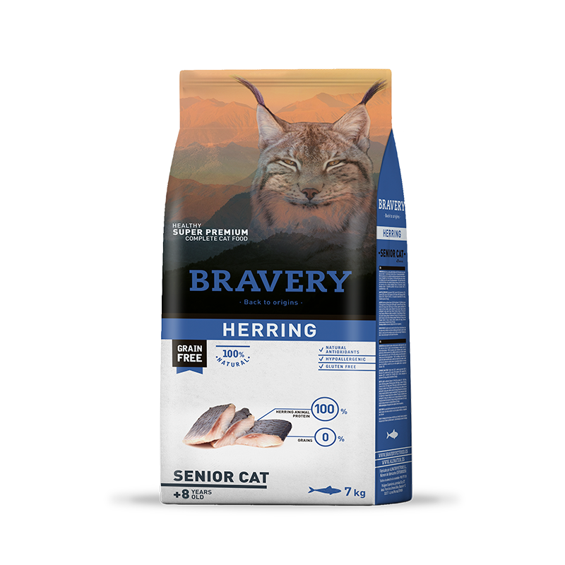 Bravery Senior Cat Herring 
