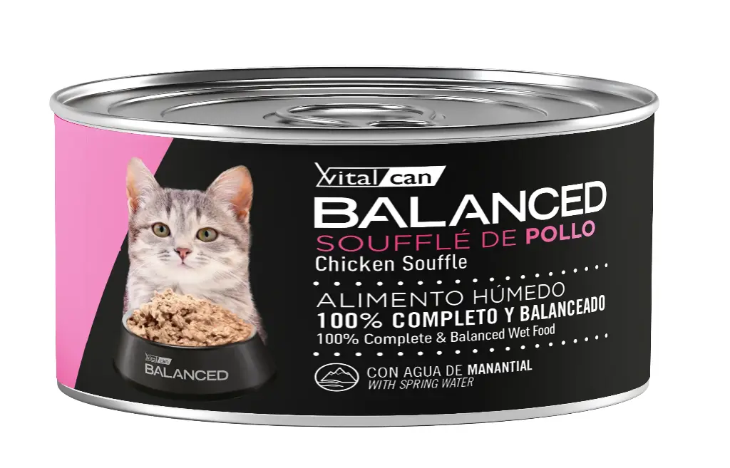 Lata Balanced Natural Recipe Kitten Pollo 85 Gr 