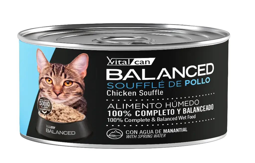 Lata Balanced Natural Recipe Gato Pollo 85 Gr 